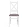 Стул Tetchair Crossman 21626 white/велюр темно-серый фото 5