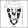 Потолочная светодиодная люстра Odeon Light Exclusive Collier 5455/80CL фото 2
