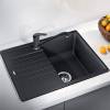 Мойка кухонная Blanco Zia 45 S Compact 526009 черный фото 3