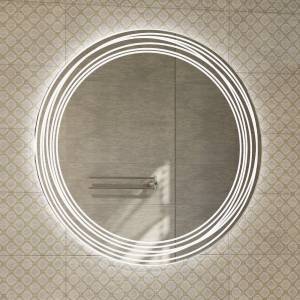 Зеркало круглое Marka One Belle 75 Light