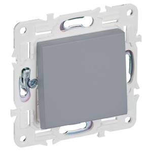 Выключатель 1-клавишный перекрестный IEK Skandy SK-V13-0-10-K03 серый