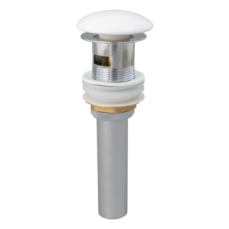 Донный клапан Splendy AA3071YURKW с переливом, 1 1/4", белый