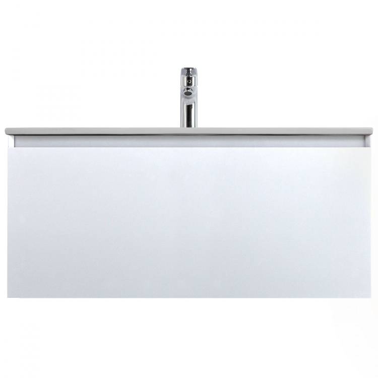 Тумба под раковину Art&Max Latina AM-Latina-1000-1C-SO-BM Белый матовый, 100.5x46x40