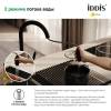 Смеситель для кухни Iddis Cuba CUBBLP0i05 с выдвижным изливом, черный матовый фото 3