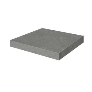Ступень Kerama Marazzi Касабланка KM6012G0161RGCA Угловая Клееная Hp Серый Темный Матовый Обрезной 33x33