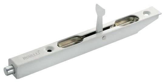 Торцевой шпингалет Morelli L160 W белый