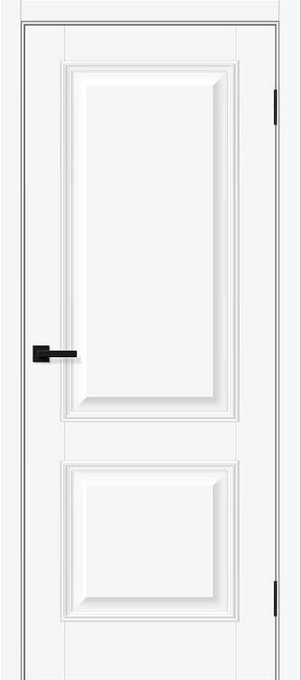 Межкомнатная дверь Bravo Классик-12 полотно White Silk 700x2000