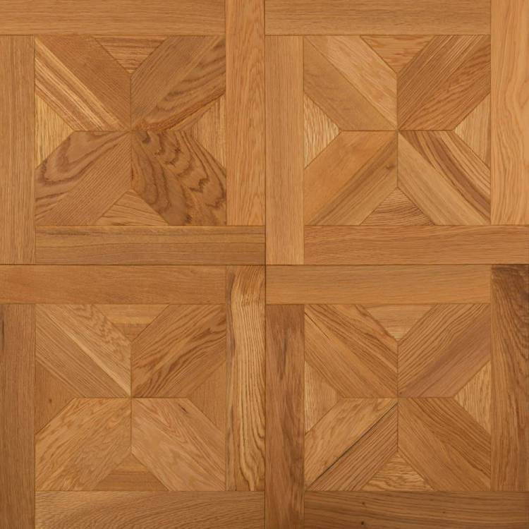 Модульный паркет Lab Arte Инженерный Дуб Original №1-65 Прозрачный Лак 443x443x15