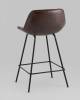 Стул полубарный Stool Group Деймон AV 463-H/coc-9005(PP) Коричневый фото 6