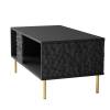 Стол журнальный Halmar Bullet Law 1 V-PL-BULLET-LAW-1 черный/золотой фото 6