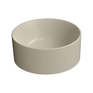 Раковина GSI Kube X 943508 32 см, бежевая матовая