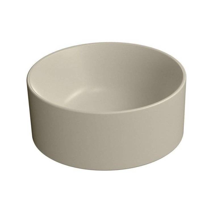 Раковина GSI Kube X 943508 32 см, бежевая матовая