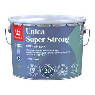 Лак универсальный износостойкий Tikkurila Unica Super Strong EP полуматовый 9 л
