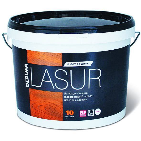 Древозащитный состав Derufa Lasur 2.5 л
