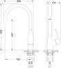 Смеситель для кухни Lemark Linara LM0405C фото 2