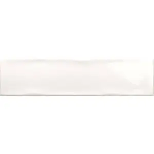 Керамическая плитка Ribesalbes Ocean Gloss White 7.5x30