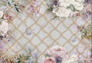 3D Фотообои Artegrafico «Изысканная нежность» ED-011 акварель