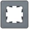 Рамка 1-постовая IEK Brite BR-M12-G-41-K53 графит фото 4