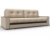 Диван прямой с декором Лига Диванов Лига-096 133428 Бежевый;Коричневый