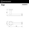 Держатель туалетной бумаги WHITECROSS Ergo ER2260CR хром фото 2
