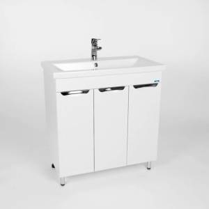 Тумба с раковиной Viant Лима VLIM80CO-T3ST 425x760x820 3 ств