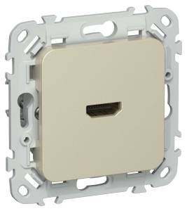 Розетка HDMI IEK Flite FI-H10-K37 шампань