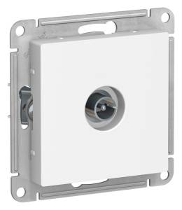 Розетка телевизионная Systeme Electric Atlas Design ATN001393 белый лотос