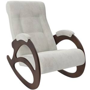 Кресло-качалка Leset Модель 4 2000026645153 Орех/Verona Light Grey