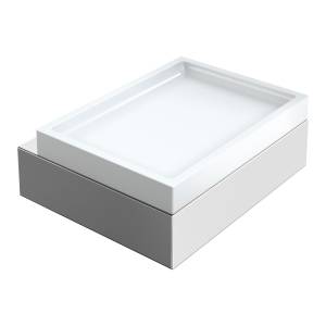 Мыльница Boheme Qubic 10723-CR Chrome