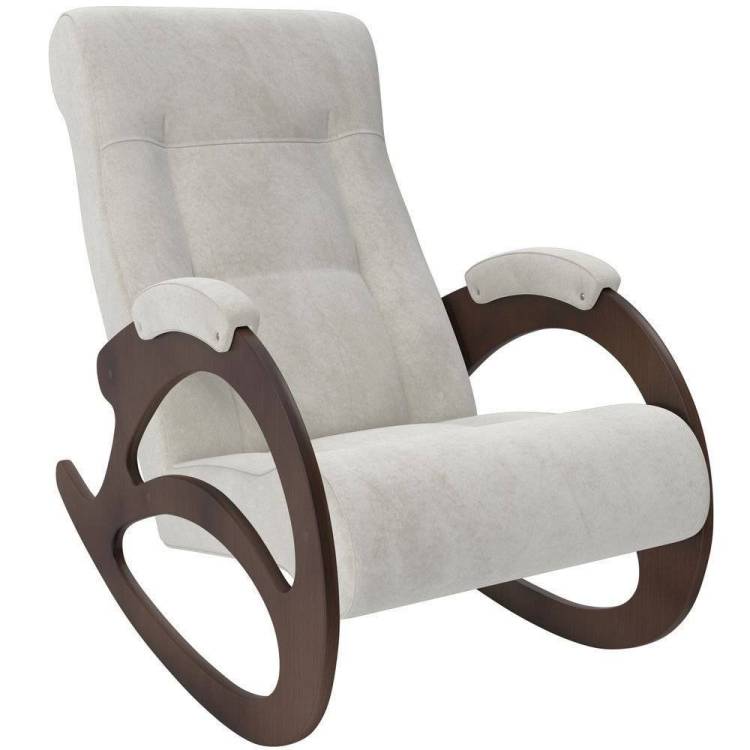 Кресло-качалка Leset Модель 4 2000026645153 Орех/Verona Light Grey
