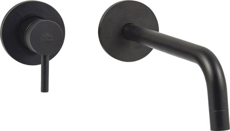 Смеситель для раковины Paffoni Light LIG103NO70 с ВНУТРЕННЕЙ ЧАСТЬЮ черный