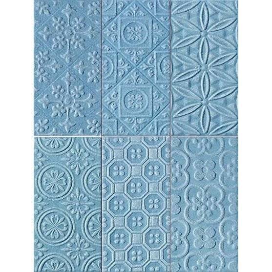 Декор Italgraniti Square Wall SQ04DB Blu Formelle Glitter Dec. 12.5x25