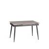 Стол обеденный Tetchair Balmoral 21860 серый, черный 120(160)x80x75 фото 4