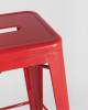Набор из 6 барных стульев Stool Group Tolix YD-H765 LG-03 X6 красный глянцевый фото 6