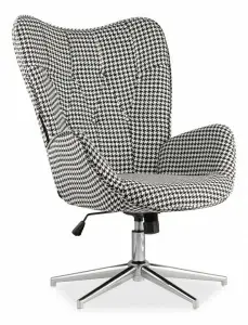 Кресло Stool Group Филадельфия SGR_FUCHS_HOUNDTOOTH