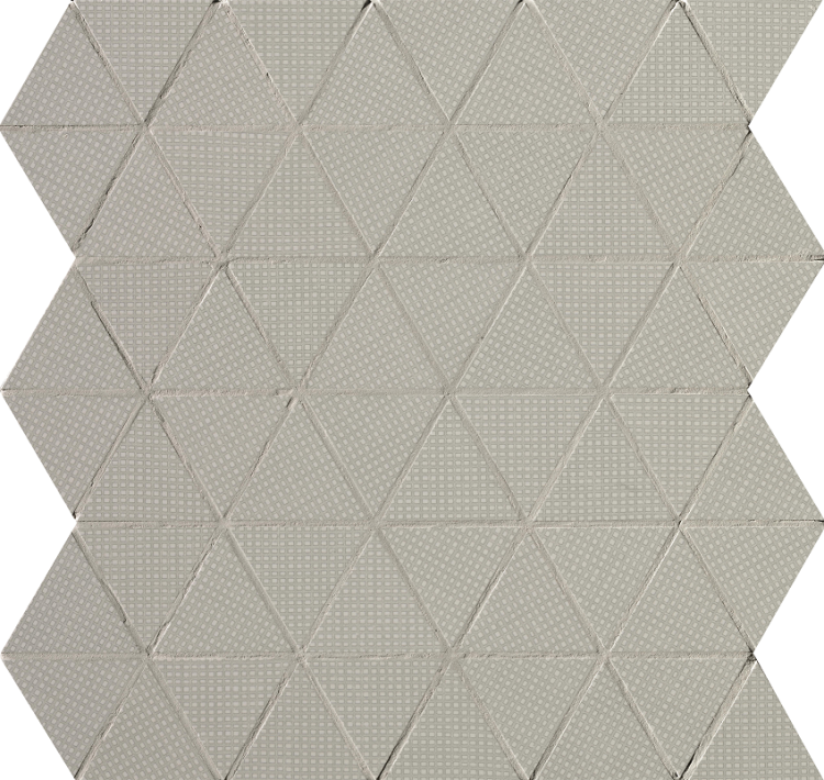 Мозаика FAP Ceramiche Pat fOEC Grey Triangolo Mosaico 30.5x30.5