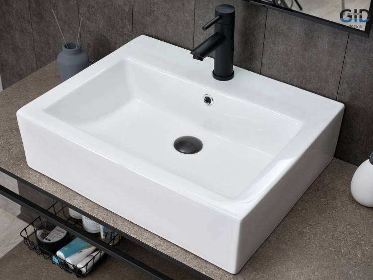 Раковина Gid Geométrico N9157 51216 белая, 57x45.5x15.5