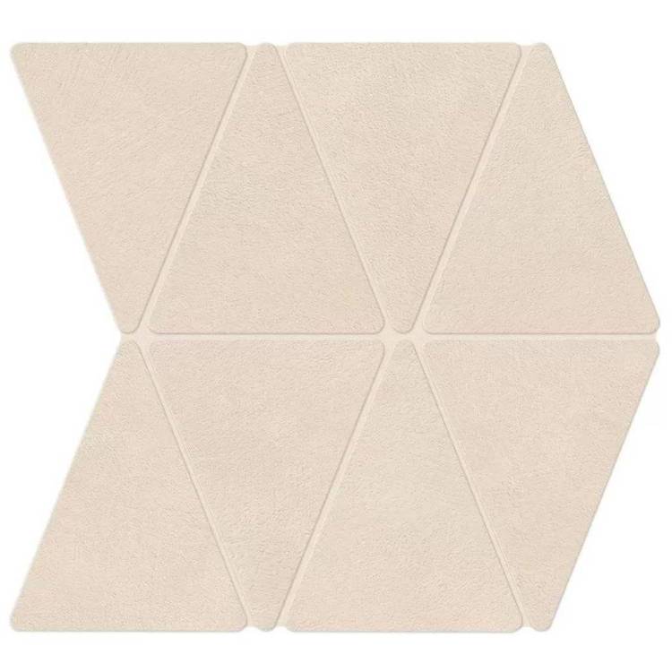 Мозаика Atlas Concorde Boost Natural A7CN Kaolin Mosaico Rhombus 33.8x36.7