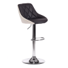 Стул барный Tetchair Messy (mod. KY704C) 19787 черный, белый, хром