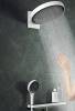 Шланговое подключение Hansgrohe Rainfinity Porter 500 26843700 с полкой и держателем фото 5