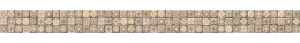 Бордюр Cersanit Royal Garden RG1C451DT многоцветный 4.5x60