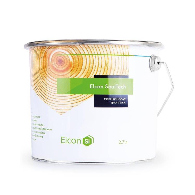 Пропитка силиконовая для защиты торцов древесины Elcon Sealtech 2.7 л