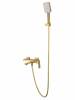 Смеситель для ванны Wonzon & Woghand WW-88639011-BG с душем, брашированное золото