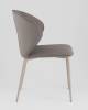 Набор из 2 стульев Stool Group Deia DC1151 S301-05 gr.l X2 серая экокожа серые ножки фото 4