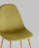 Набор из 4 стульев Stool Group Валенсия SN OS-001-V HLR-53 DUAL X4 фисташковый, велюр фото 8