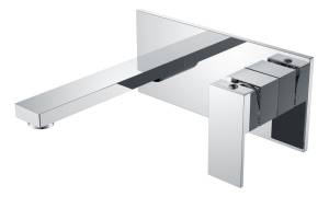 Смеситель для умывальника Boheme Qubic 475-CR Хром
