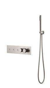 Смеситель для ванны с душем Boheme Fusion Termo Nikel Brush 131-SYS-NB