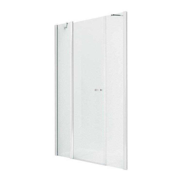 Дверь в нишу NEW TRENDY NEW SOLEO PLUS 130x195 D-0173A (хром)
