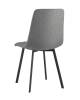 Набор из 4 стульев Stool Group Chilly OS-2011-V seat 1009-26 DUAL X4 темно-серый, рогожка фото 6