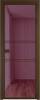Межкомнатная дверь Profil Doors 2 AX цвет профиля Деорэ, стекло безопасное 6 мм фиолетовое шпион 800x2000